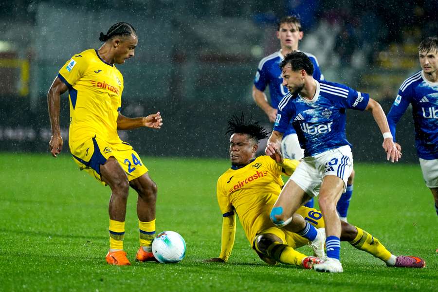 Una fase del match Una fase del match