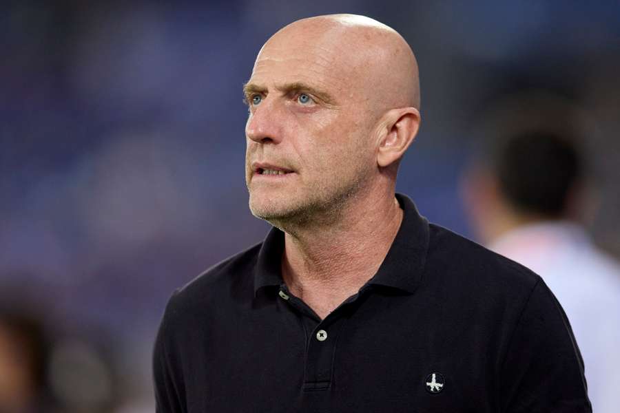Julián Calero, en el debut del Levante en LaLiga 2025/26