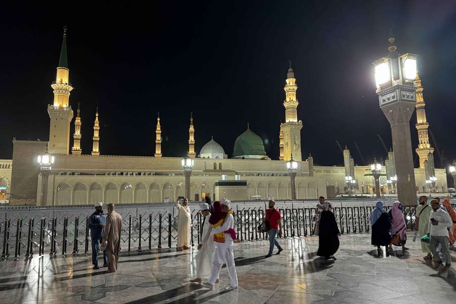 De Masjid an-Nabawi ter illustratie