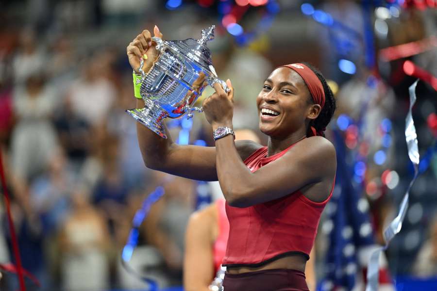 Gauff sagrou-se campeã em casa