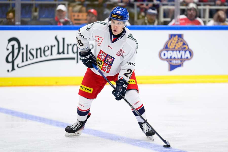 Ticháček v dresu národního týmu. Ticháček v dresu národního týmu.