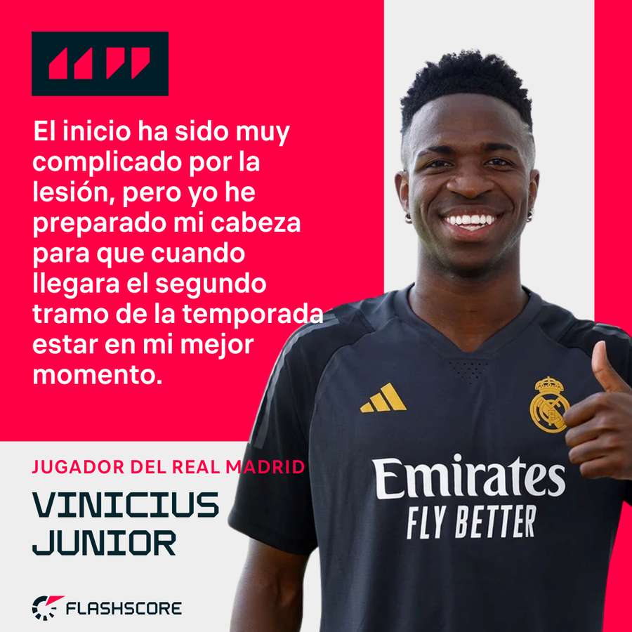 Las palabras de Vinicius.