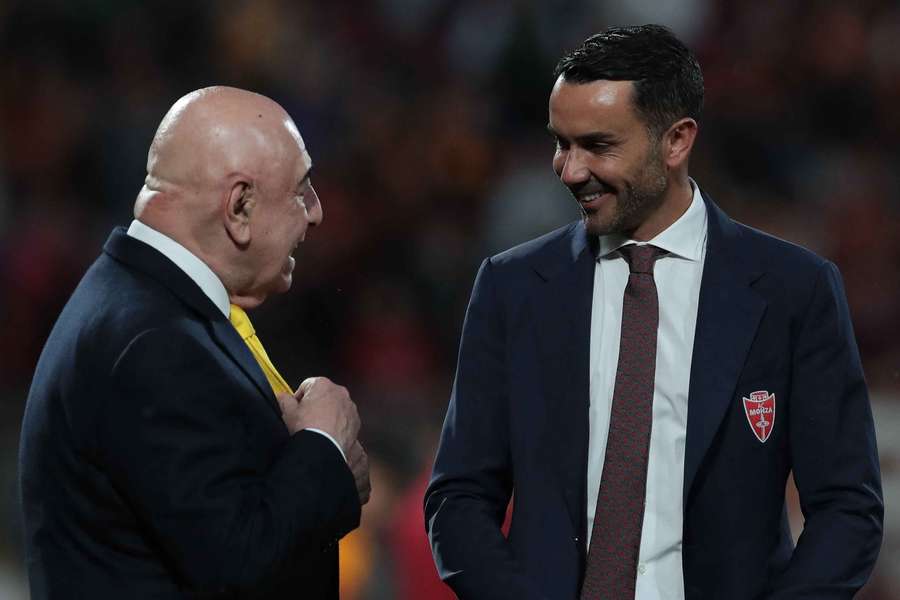 Adriano Galliani e Raffaele Palladino