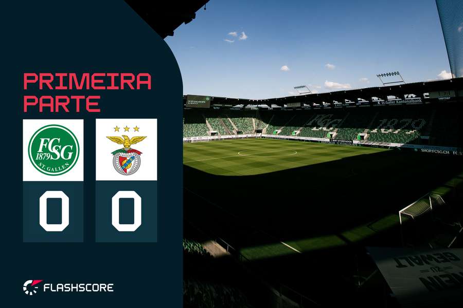 Benfica defronta St. Gallen na Suíça Benfica defronta St. Gallen na Suíça