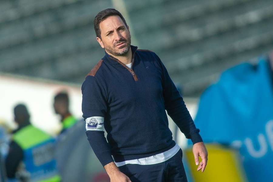 Vasco Matos, treinador do Santa Clara 