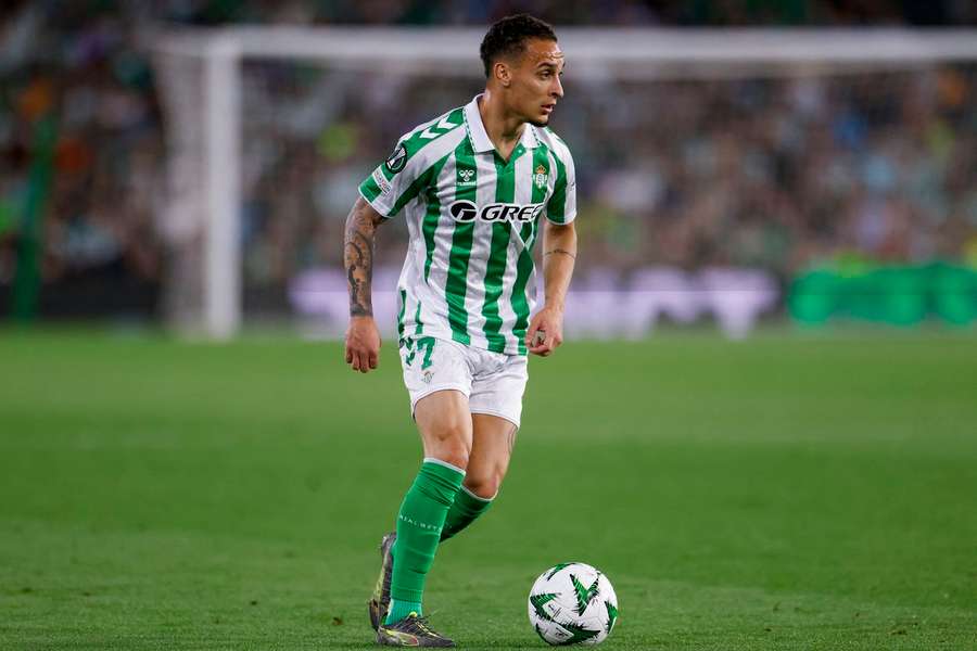 Antony está cedido en el Betis por el Manchester United