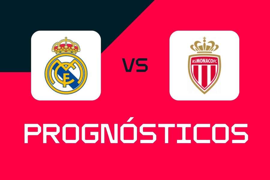 Real Madrid - Mónaco: Prognósticos, melhores apostas e odds (Liga dos Campeões)