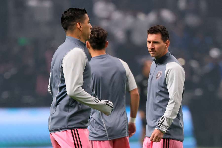 Messi y Suárez, con el Inter de Miami