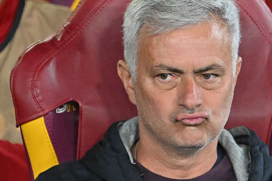 El entrenador en el banquillo de la Roma El entrenador en el banquillo de la Roma