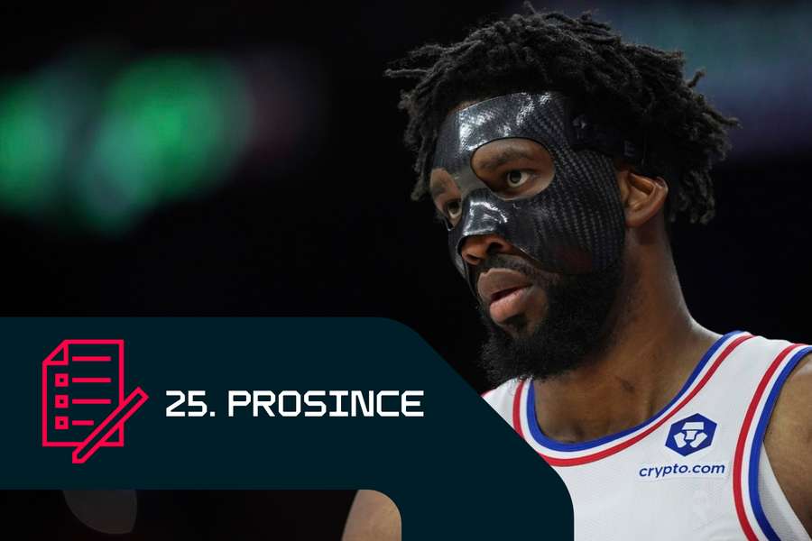 Embiid hraje se zlomeninami v obličejí, nyní ho čeká střet s obhájci titulu z Bostonu.