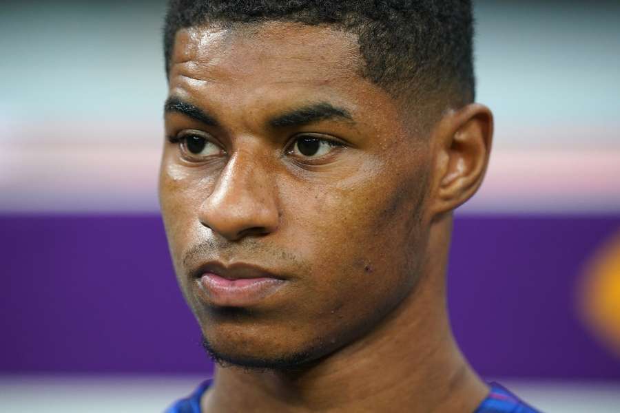 Marcus Rashford heeft in de derde wedstrijd een basisplaats te pakken