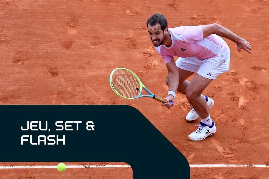 Richard Gasquet lors de Monte-Carlo 2023.