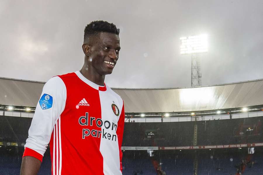 Edgar Ié speelde 19 wedstrijden in het shirt van Feyenoord