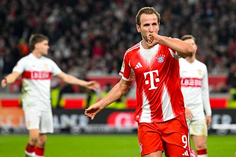 Harry Kane em destaque no Bayern