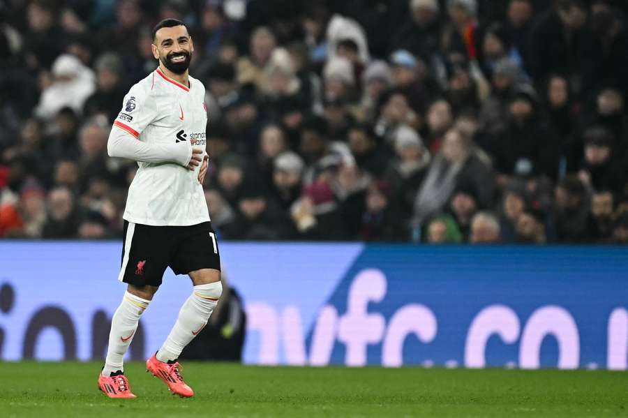Mohamed Salah, internacional egípcio do Liverpool