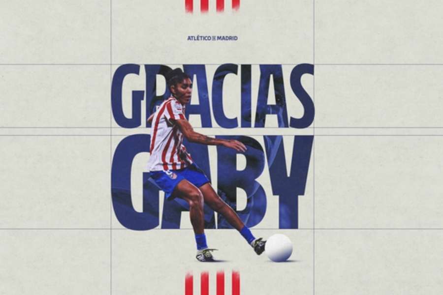 Gaby se marcha del Atlético Gaby se marcha del Atlético