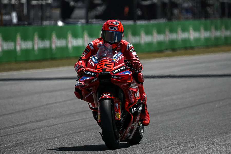 Ducati rider Marc Marquez
