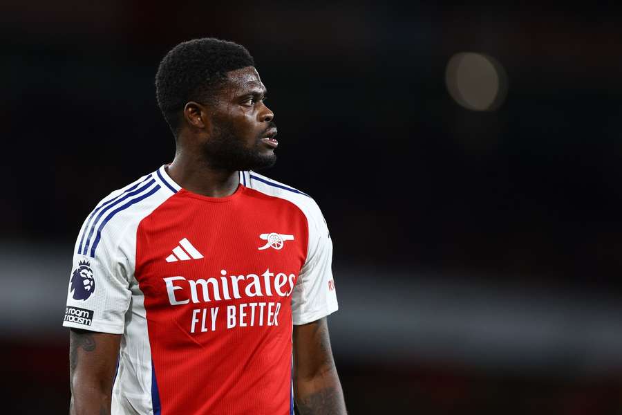 O Arsenal quer prolongar o contrato de Partey