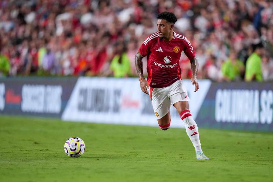 Sancho, jugador del United