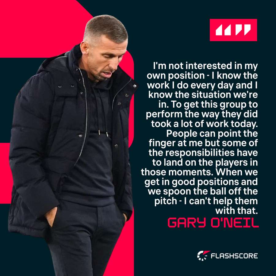 Gary O'Neil quote