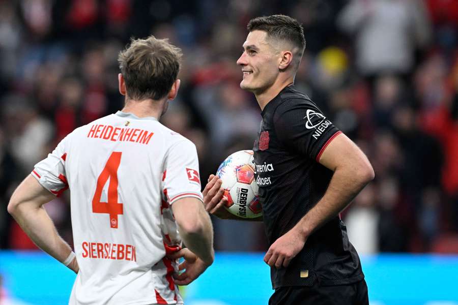 L'esultanza di Schick