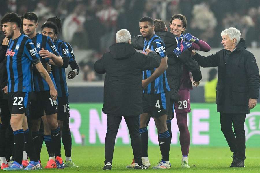 Gasperini radiante com desempenho da Atalanta na Europa