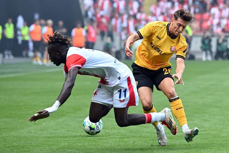 Vytížení Youssouphy Sanyanga ve Slavii? Velké zklamání.