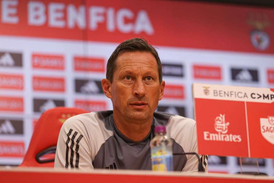 Roger Schmidt, treinador do Benfica