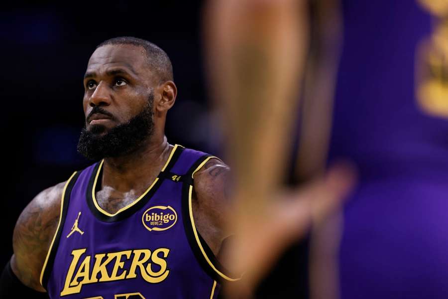 LeBron James speelt momenteel voor de LA Lakers