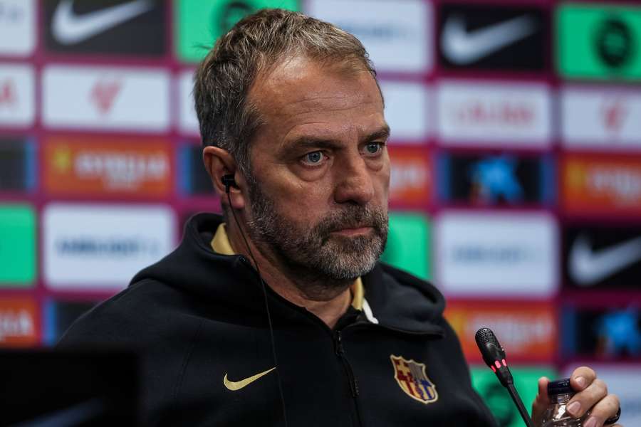 Hansi Flick comentou a agitação em torno dos árbitros do futebol espanhol