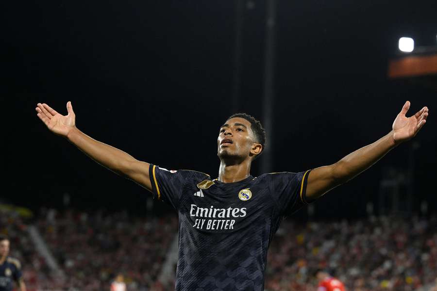 Bellingham scoorde al zeven doelpunten in acht wedstrijden voor Real Madrid in alle competities dit seizoen
