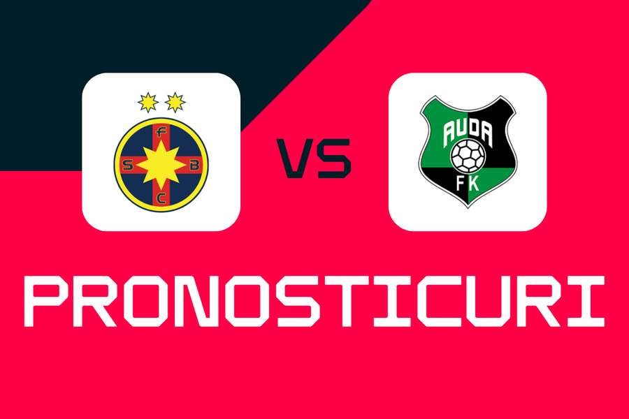 FCSB - Auda: Pronosticuri, cele mai bune pariuri și cote Conference League FCSB - Auda: Pronosticuri, cele mai bune pariuri și cote Conference League