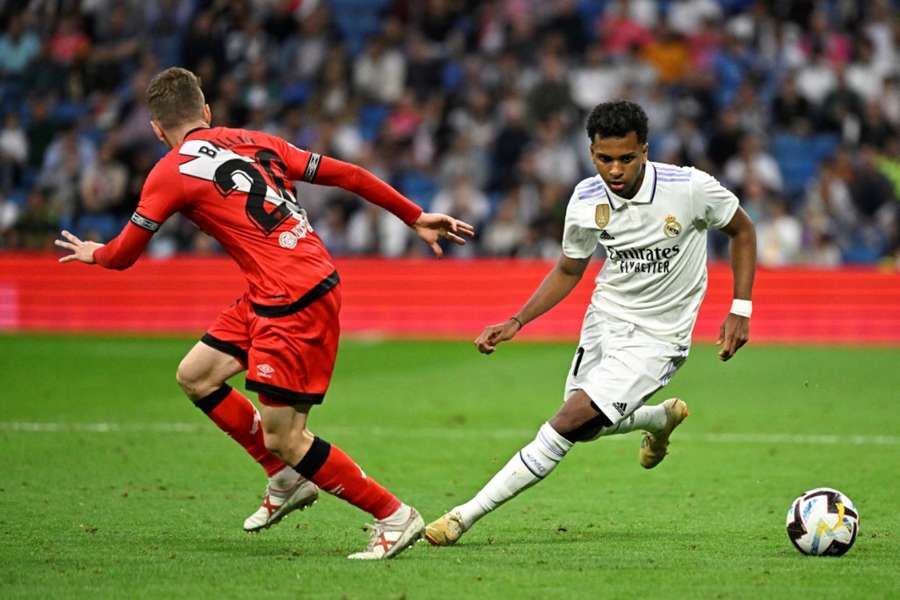 Rodrygo rozhodl o výhře Realu nad Vallecanem gólem v 89. minutě.