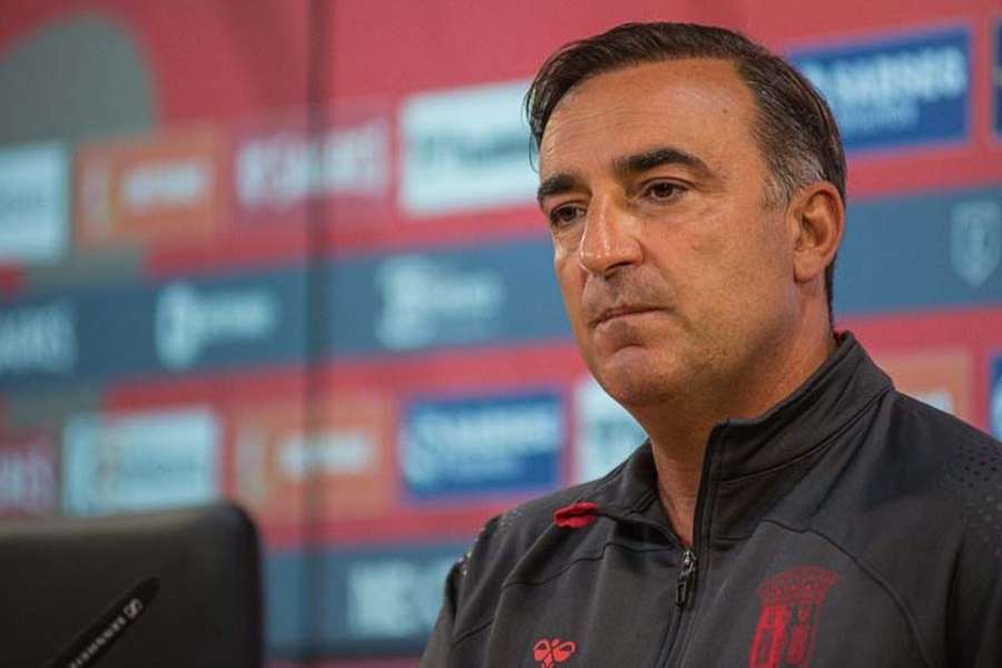 Carlos Carvalhal, treinador do SC Braga