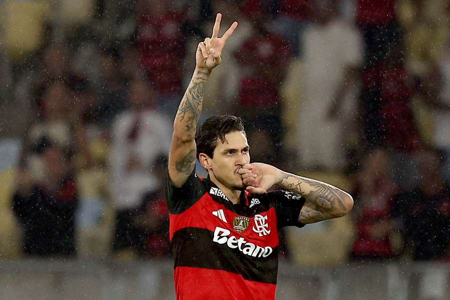 Pedro fez seu primeiro gol no Brasileirão 2026