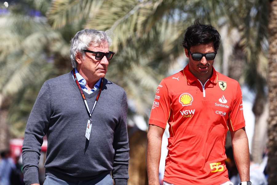 Ferrari regaló a los Sainz un día inolvidable