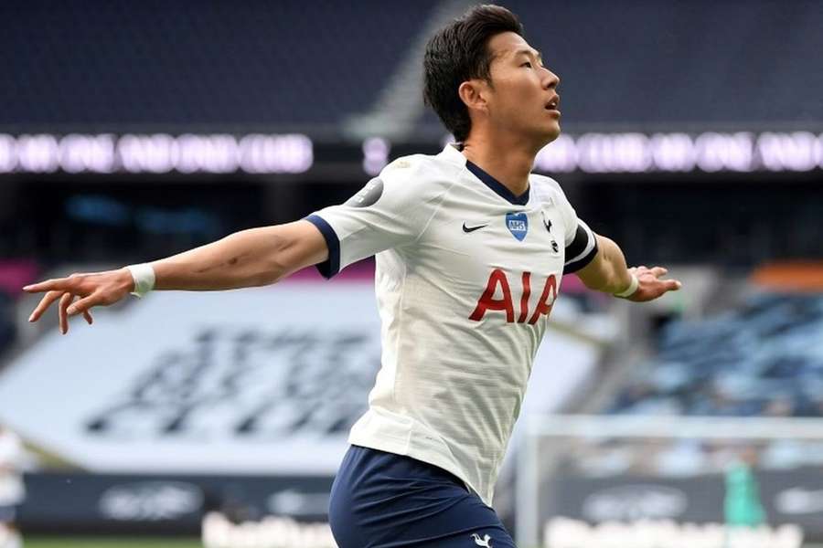 Son está há oito épocas no Tottenham