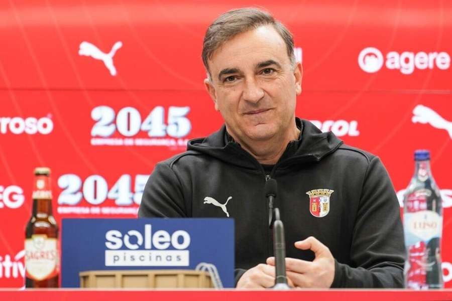 Carlos Carvalhal, treinador do SC Braga