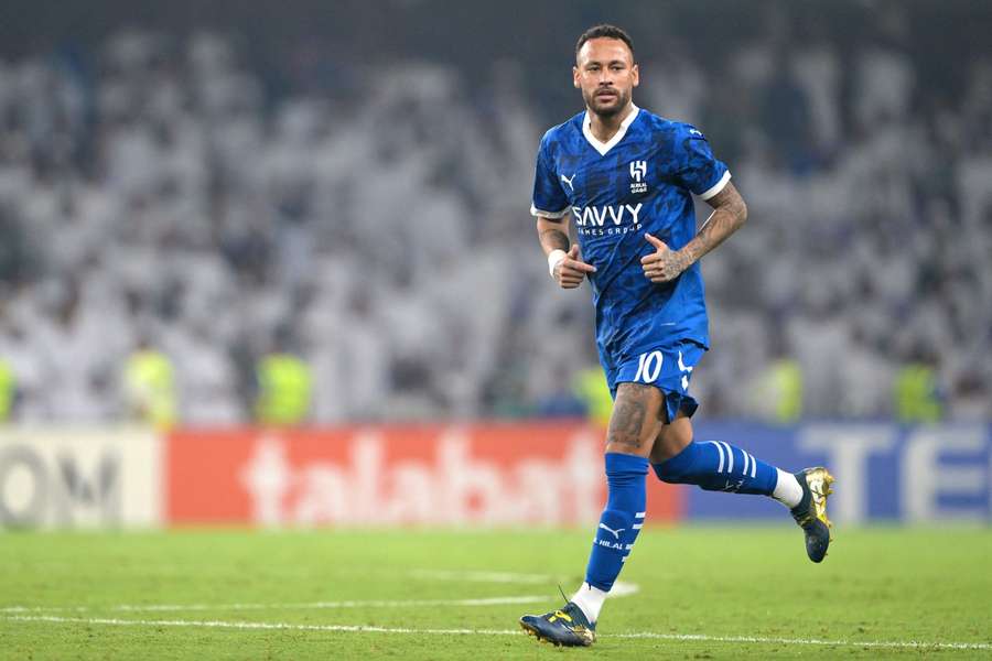 Neymar kam seit seinem Wechsel 2023 nur auf sieben Einsätze für Al-Hilal.