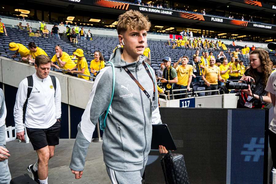 Bodo/Glimt vkládá velkou důvěru do mladého útočníka Mikkela Bro Hansena.