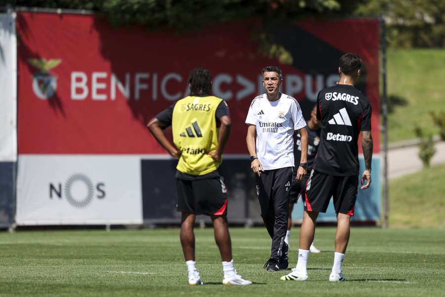 Bruno Lage orientou o apronto