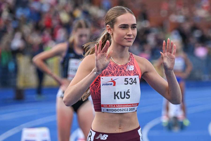 Kuś nominowana przez European Athletics w kategorii "wschodząca gwiazda" Kuś nominowana przez European Athletics w kategorii "wschodząca gwiazda"