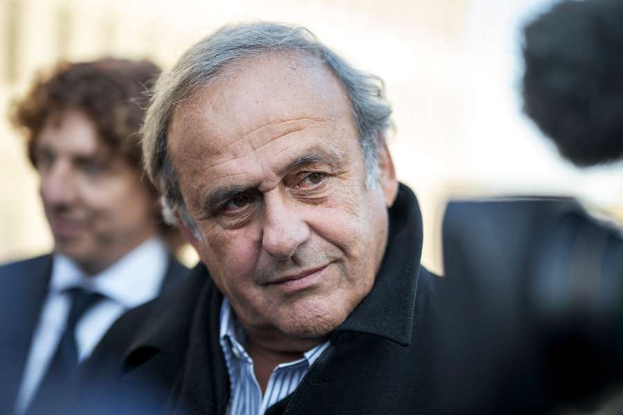 Michel Platini cette semaine.