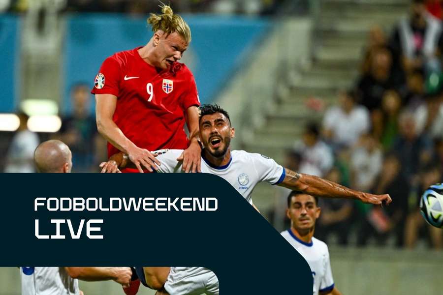 Fodbold Weekend LIVE: Danmark fik has på Kasakhstan i meget ujævn affære