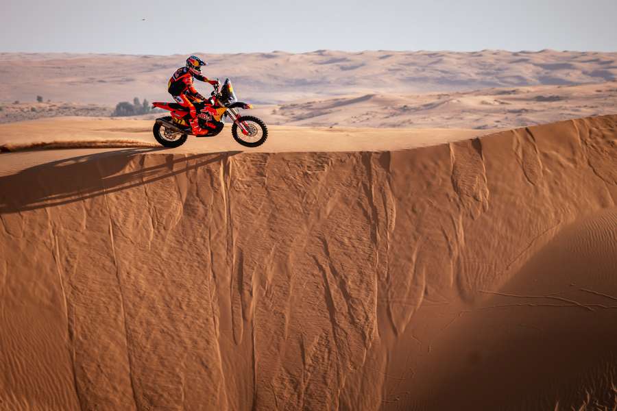 Luciano Benavides (ARG) podczas 6. etapu Rajdu Dakar 2026 z Hail do Rijadu w Arabii Saudyjskiej, 9 stycznia 2026 r.