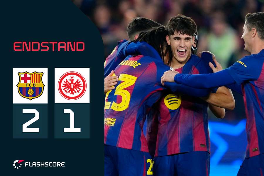 Barcelona zeigt am Ende seine Klasse. Barcelona zeigt am Ende seine Klasse.