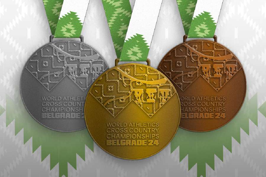 Así son las medallas del Mundial de campo a través