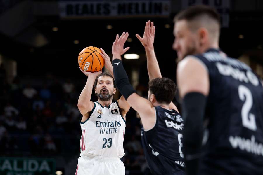 Llull fue protagonista en la victoria ante el Bilbao Basket