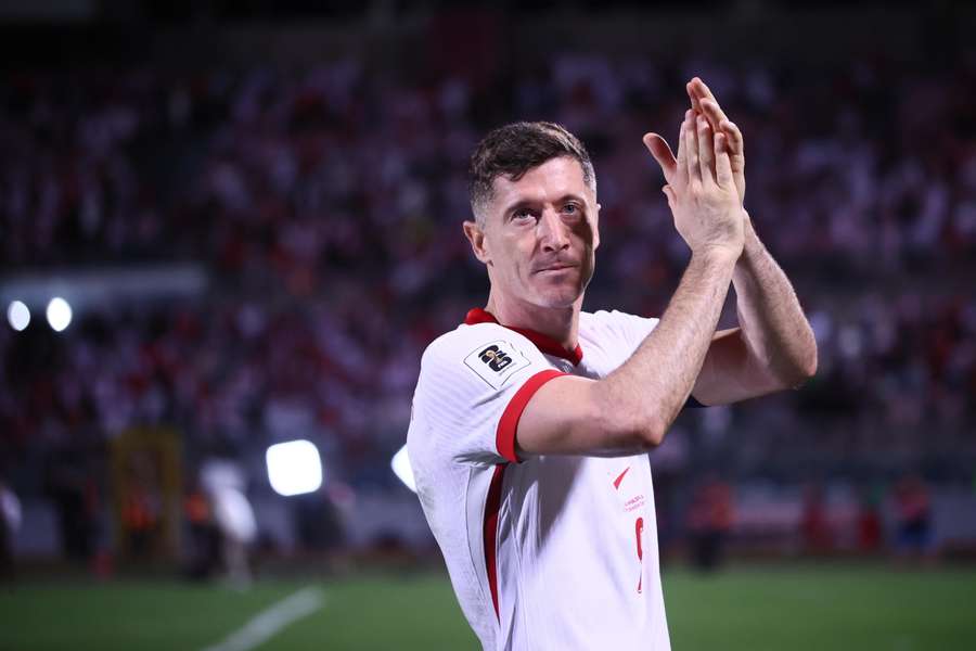 Lewandowskiego śrubuje rekordowe liczby w reprezentacji