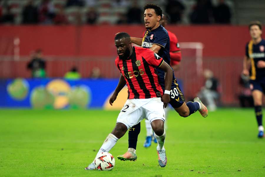 Tanguy Ndombélé en action ce jeudi.